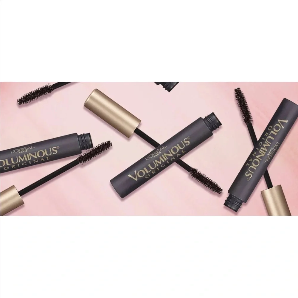 L'Oreal Voluminous Mascara Original #340 Black noir Makeup 11Xfuller lashes new